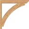 Ekena Millwork Thorton Slat Smooth Outlooker, Western Red Cedar, 5 1/2"W x 32"D x 32"H OUT06X32X32THR06SWR - alternate 4